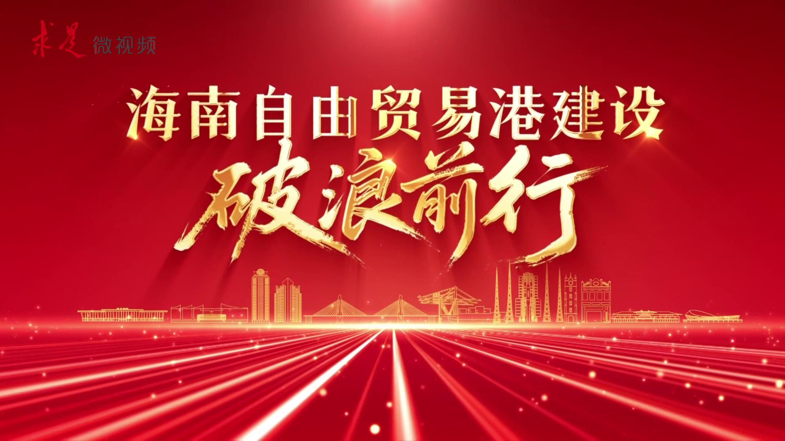 海南自由貿(mào)易港建設破浪前行